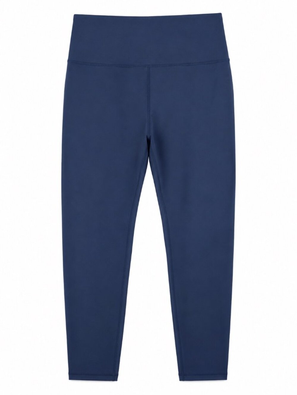 90 Degree By Reflex Navy Blue High-Waisted Leggings Women's Size L